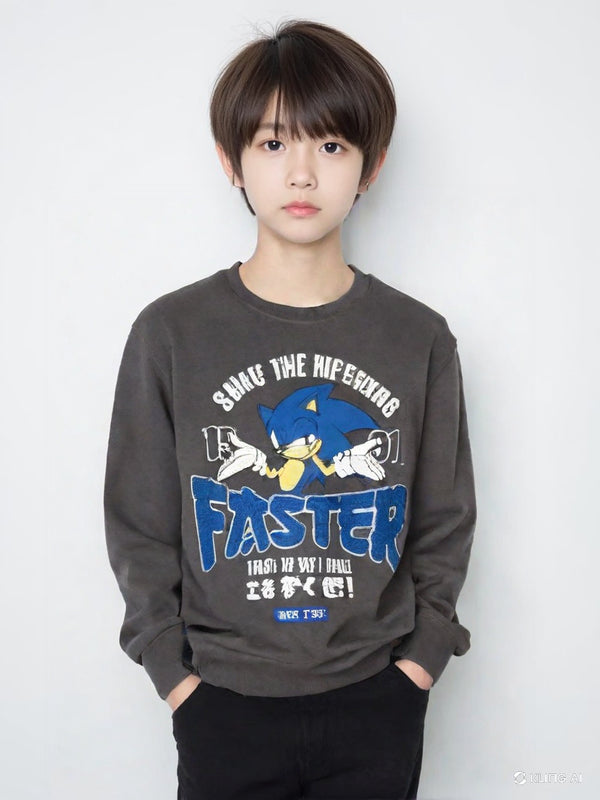 LEFTIES SONIC™ | SEGA patch sweatshirt